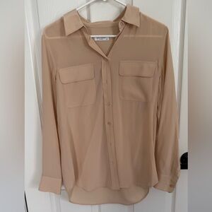 Equipment Women's Tan Blouse
